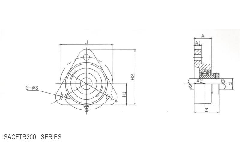 Three-Bolt Flange Bracket Units 2